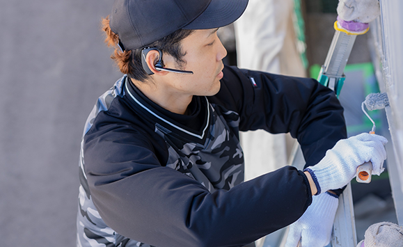 スマイオールの手を抜かないこだわりの施工イメージ