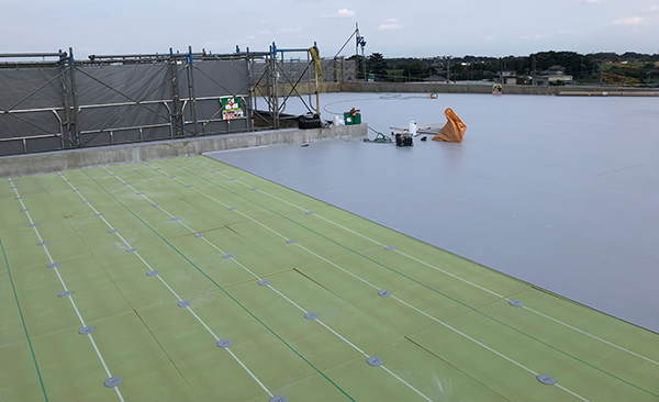 シート防水のイメージ