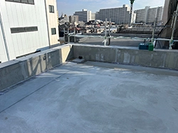 シート防水施工前