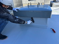 シート防水　各役物設置